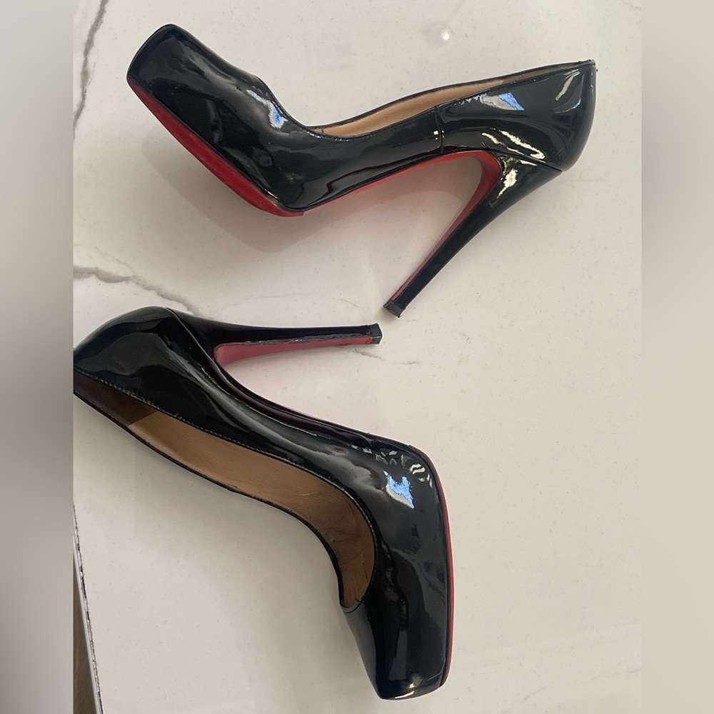 Louboutin’s shoes!